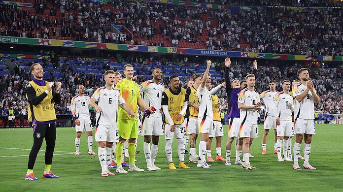 Die deutsche Nationalmannschaft kann ein positives Fazit trotz Viertelfinal-Aus ziehen.