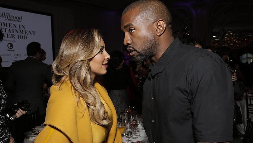 Kim Kardashian und Kanye West 2013 in Beverly Hills Kim Kardashian und Kanye West 2013 in Beverly Hills