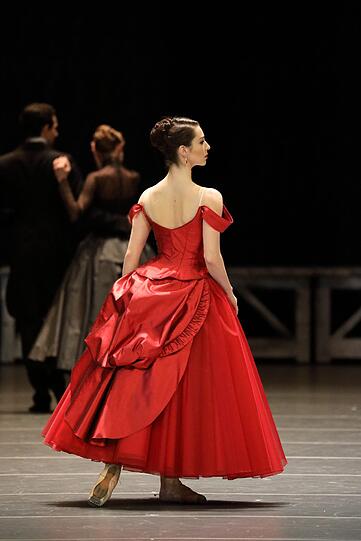 Szenen aus Christian Spucks Tanz-Version von "Anna Karenina" mit dem Bayerischen Staatsballett im Nationaltheater.