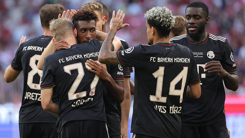 Der FC Bayern überzeugt auch gegen Tottenham Hotspur.