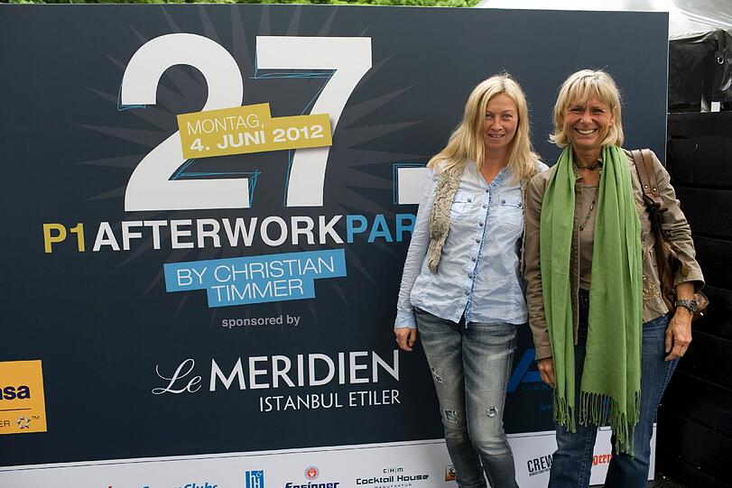 Von links n. rechts: Carmen Ehrsam, Gabi Günther von Cocktail House