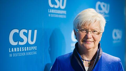 Will, dass Ehe und Familie weiterhin priveligiert sind: CSU-Landesgruppen-Vorsitzende Gerda Hasselfeldt.