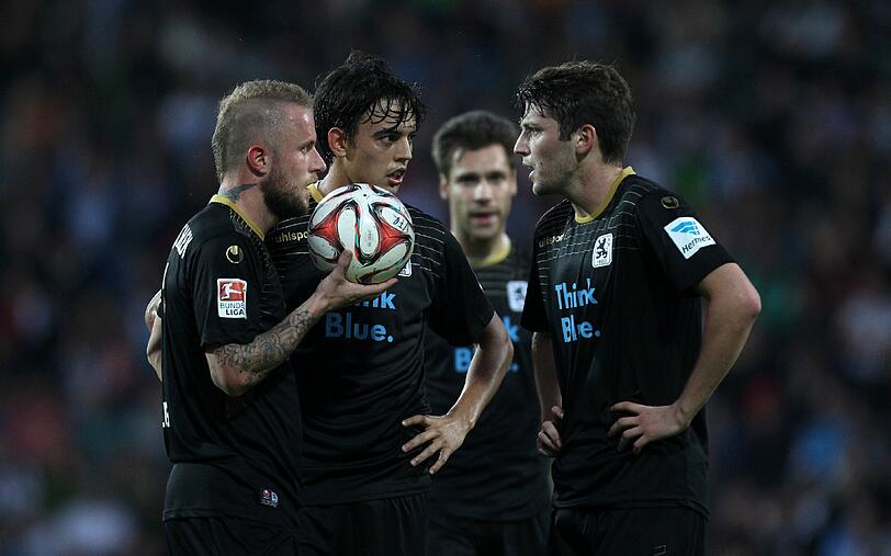 Kreativzentrale des TSV 1860 im Fokus: (v.l.) Daniel Adlung, Edu Bedia und Ilie Sanchez.