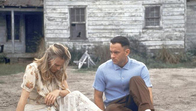 Forrest Gumb mit seiner Jugendliebe Jenny Forrest Gumb mit seiner Jugendliebe Jenny