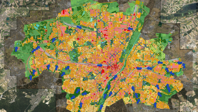 Bis auf ein Feld von fünf auf fünf Meter kann die Stadt jetzt die Temperaturen im Stadtgebiet analysieren. Die interaktive Karte zeigt, wo die Hotspots sind. Bis auf ein Feld von fünf auf fünf Meter kann die Stadt jetzt die Temperaturen im Stadtgebiet analysieren. Die interaktive Karte zeigt, wo die Hotspots sind.