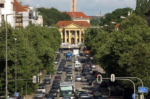Der Altstadtringtunnel unter dem Prinz-Carl-Palais war am Montag in der Früh gesperrt.