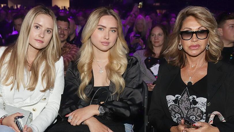 Davina, Shania und Carmen Geiss (v.l.) bei einer Veranstaltung.