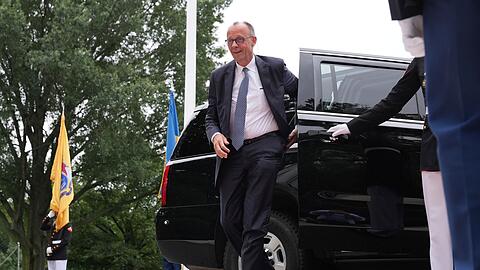 Auch Bundeskanzler Merz war bei dem Treffen dabei.