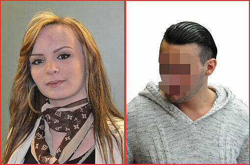 Sarah P. schildert vor Gericht, wie ihr Freund mit dem Messer auf sie losging.