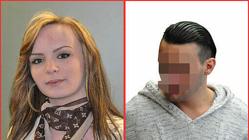 Sarah P. schildert vor Gericht, wie ihr Freund mit dem Messer auf sie losging. Sarah P. schildert vor Gericht, wie ihr Freund mit dem Messer auf sie losging.