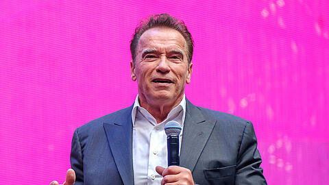 Arnold Schwarzenegger bei einer Veranstaltung vor einem Jahr
