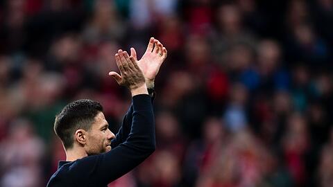 Leverkusens Trainer Xabi Alonso konzentriert sich auf die nächste Partie