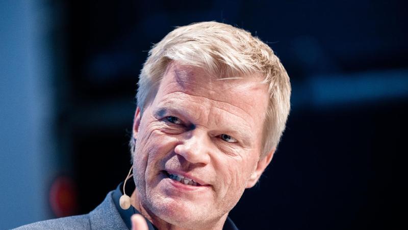 Oliver Kahn spricht auf der Spielmacherkonferenz 2019. Oliver Kahn spricht auf der Spielmacherkonferenz 2019.