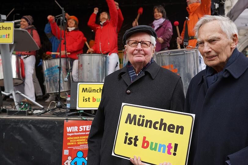 Hans Jochen Vogel und Georg Kronawitter.