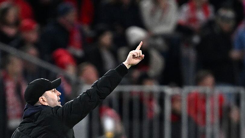 Ole Werner war nach dem 0:2 beim FC Bayern w&uuml;tend auf die Schiedsrichter.