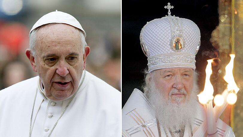 Historisches Treffen: Papst Franziskus und Patriarch Kirill wollen sich auf Kuba treffen. Historisches Treffen: Papst Franziskus und Patriarch Kirill wollen sich auf Kuba treffen.