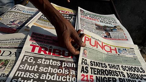 Sowohl kriminelle Banden als auch Terrormilizen entführen immer wieder Schulkinder in Nigeria. (Archivbild)