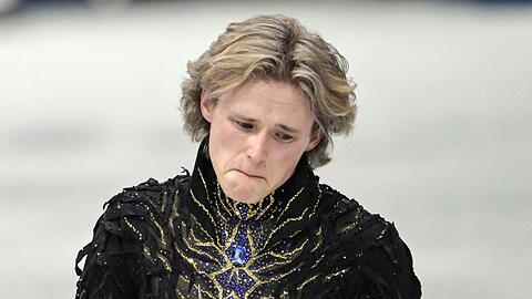 F&uuml;r Eiskunstlauf-Superstar Ilia Malinin entwickelte sich die Olympia-K&uuml;r zu einem Desaster.