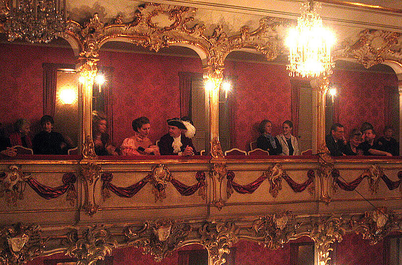 Rokoko-Juwel: das Cuvilliés-Theater.