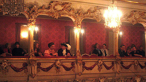 Rokoko-Juwel: das Cuvilliés-Theater.