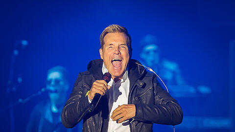 Dieter Bohlen beim Auftaktkonzert zur seiner Comeback-Tour in der Max-Schmeling-Halle.