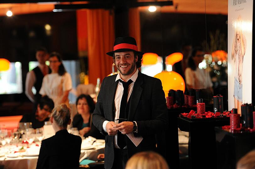 Romano Ricci beim AZ-Interview im Tantris - klicken Sie sich durch die Bilder.