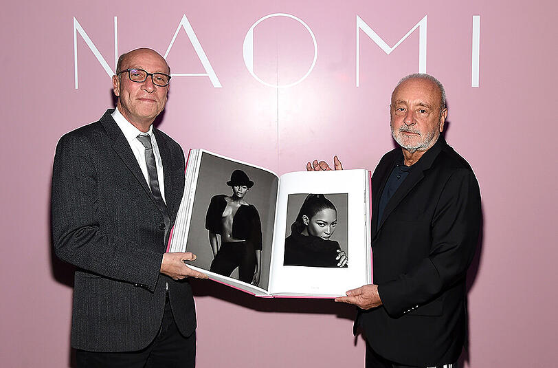 Die Fotografen Charles DeCaro und Rocco Laspata