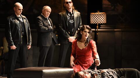Puccinis "Tosca" im Großen Festspielhaus.