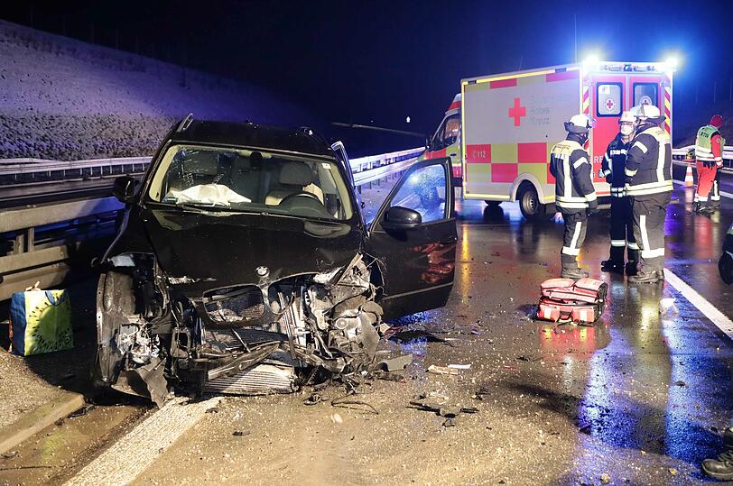 Der BMW X5 war mit Sommerreifen unterwegs.