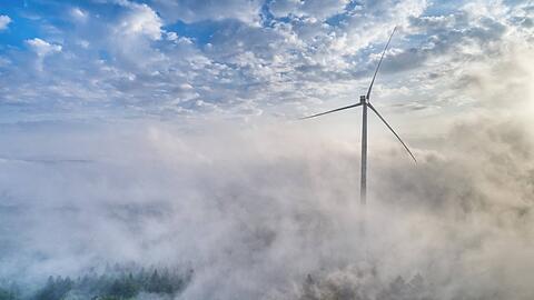 Wie hier im Schurwald bei Stuttgart sollen bald Flächen im Frankenwald für Windkraftanlagen genutzt werden.