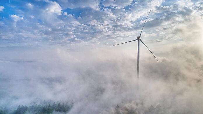 Wie hier im Schurwald bei Stuttgart sollen bald Flächen im Frankenwald für Windkraftanlagen genutzt werden.