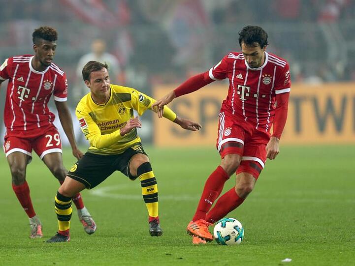 Spielten beide schon für Bayern und den BVB: Mats Hummels (r) und Mario Götze (M).
