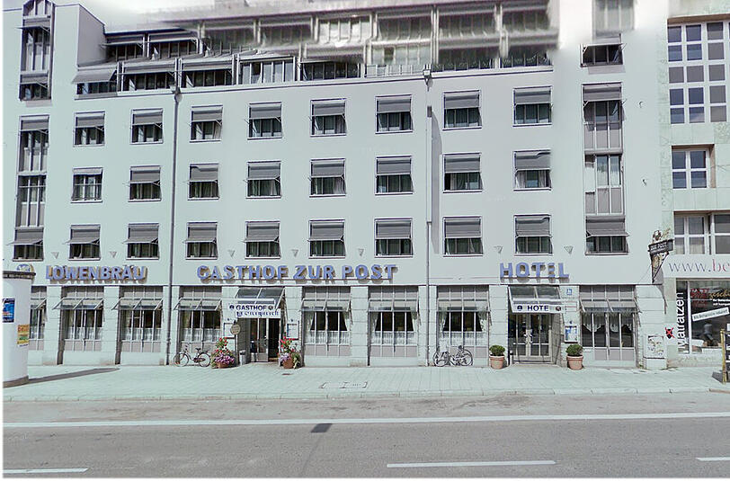 Wo derzeit noch das Hotel zur Post steht, sollen bald Wohnungen gebaut werden.