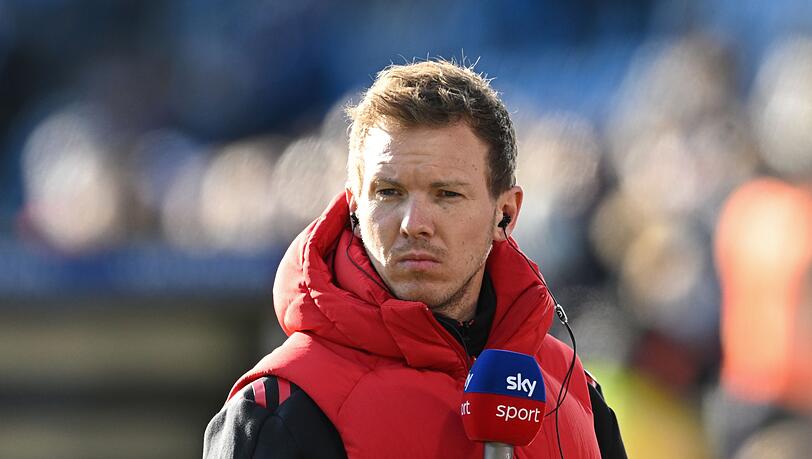 Bayern Münchens Trainer Julian Nagelsmann ist "schockiert" über den russischen Angriff auf die Ukraine.