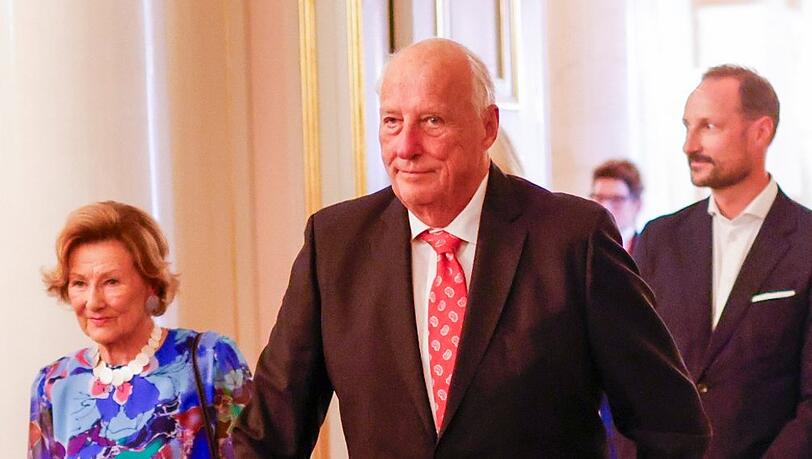 In Norwegen wurde am Wochenende groß gefeiert, jetzt ist König Harald V. erkältet.