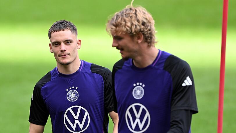 Zwei Sorgenkinder bei der Nationalmannschaft: Florian Wirtz und Nick Woltemade.