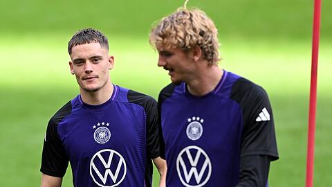 Zwei Sorgenkinder bei der Nationalmannschaft: Florian Wirtz und Nick Woltemade.