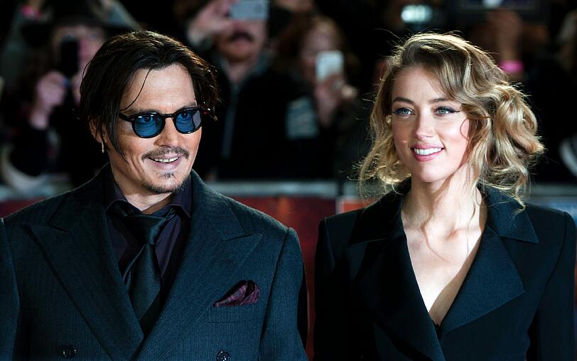 Mehr Bilder vom neuen Hollywood-Ehepaar.