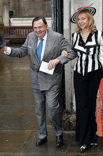Die besten Bilder der Hochzeit von Rupert Murdoch und Jerry Hall.