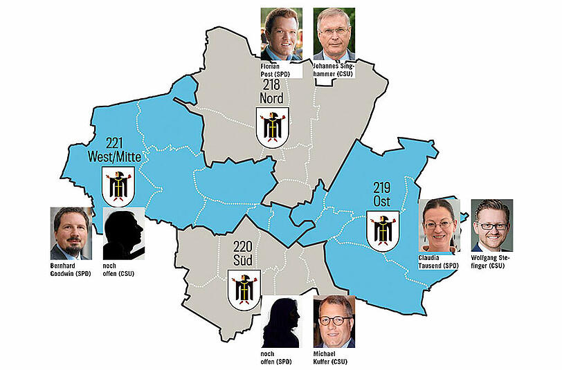 Die beiden großen Parteien rüsten sich für die Bundestagswahl - und bringen ihre Kandidaten in Stellung.