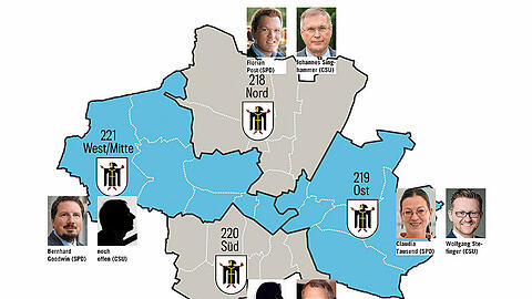 Die beiden großen Parteien rüsten sich für die Bundestagswahl - und bringen ihre Kandidaten in Stellung.