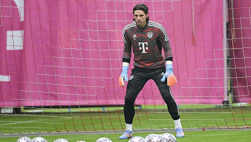 Torwart Yann Sommer beim Abschlusstraining vor dem Champions-League-Spiel gegen Paris Saint-Germain.