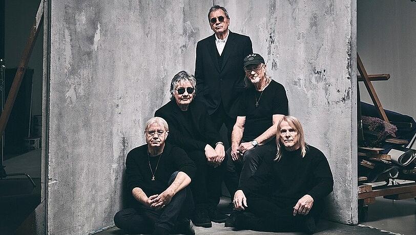 Hard-Rock-Legenden: Deep Purple mit Sänger Ian Gillan (Mitte). Hard-Rock-Legenden: Deep Purple mit Sänger Ian Gillan (Mitte).