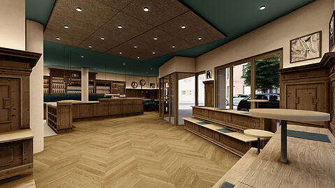 So soll der Starnberger Stehausschank ab Fr&uuml;hsommer ausschauen.