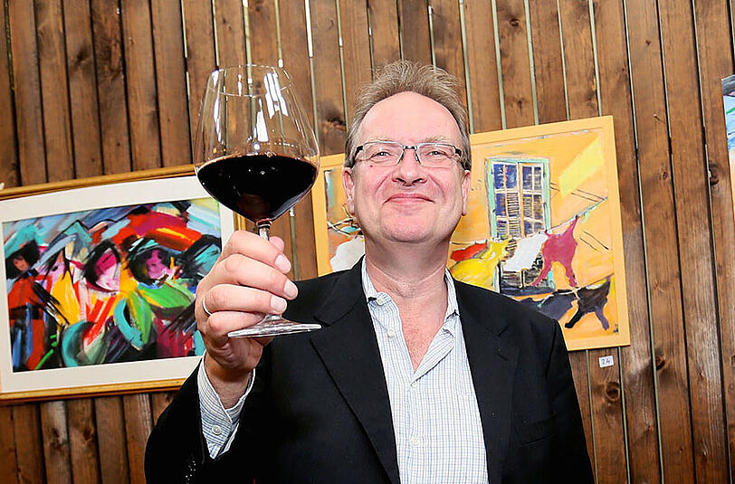 Weinkenner und Poet: Gerd Rindchen.