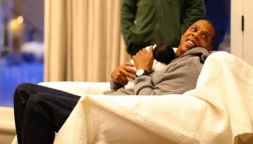 Erst vor ein paar Monaten hat Beyconé ihre erste Tochter Blue-Ivy auf die Welt gebracht - der Vater: Musik-Mogul Jay-Z.