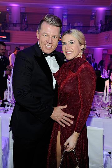 Axel Kahn und Freundin Sarah Käckel