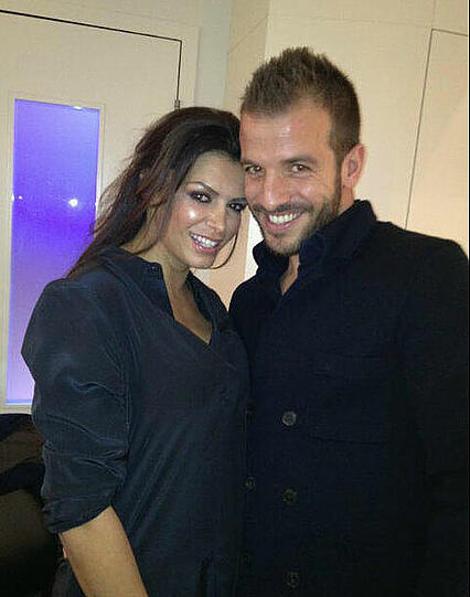 Weitere Bilder von Sabia Boulahrouz und Rafael van der Vaart.