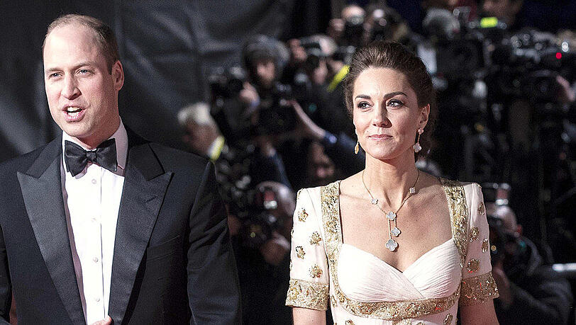 Prinz William und Herzogin Kate bei einem Auftritt in London Prinz William und Herzogin Kate bei einem Auftritt in London