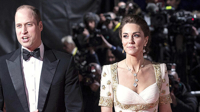 Prinz William und Herzogin Kate bei einem Auftritt in London